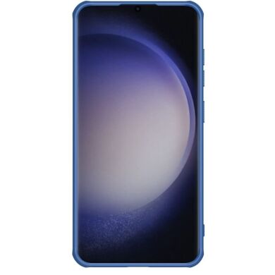 Пластиковый чехол NILLKIN Frosted Shield Pro для Samsung Galaxy S24 Plus - Blue