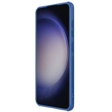 Пластиковый чехол NILLKIN Frosted Shield Pro для Samsung Galaxy S24 Plus - Blue