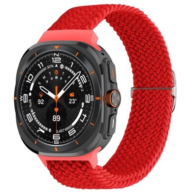 Ремешок Deexe Braided Strap для Samsung Galaxy Watch Ultra (47mm) - Red