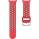Ремешок Deexe Dual Color для Samsung Galaxy Watch 8 (40/44mm) / 8 Classic - Red / Black. Фото 5 из 6