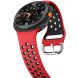 Ремешок Deexe Dual Color для Samsung Galaxy Watch 8 (40/44mm) / 8 Classic - Red / Black. Фото 4 из 6