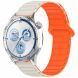 Ремешок Deexe Flexible Fit для часов с шириной крепления 20 мм - Starlight / Orange. Фото 2 из 9