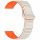 Ремешок Deexe Flexible Fit для часов с шириной крепления 20 мм - Starlight / Orange. Фото 3 из 9