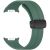 Ремінець Deexe Soft Line для Samsung Galaxy Watch 8 (40/44mm) / 8 Classic (43/47mm) / Ultra 2 - Dark Green
