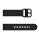 Ремешок Deexe Soft Silicone для  Samsung Galaxy Watch 3 (41mm) - Black. Фото 3 из 4