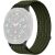 Ремешок Deexe Soft Weave для Samsung Galaxy Watch 8 (40/44mm) / 8 Classic - Dark Green
