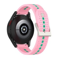 Ремешок Deexe Sport Style для часов с шириной крепления 20 мм - Pink / Teal