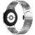 Ремінець Deexe Stainless Steel QuickFit для Samsung Galaxy Watch 4 / 5 / 6 / 7 / FE (40mm) - Silver