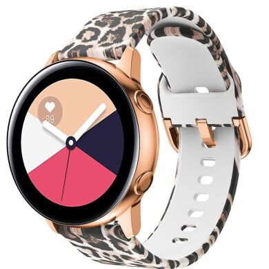 Ремінець Deexe Style Strap для часов с шириной крепления 20мм - Brown Leopard