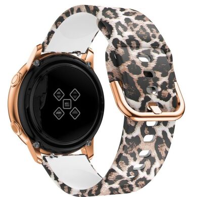 Ремінець Deexe Style Strap для часов с шириной крепления 20мм - Brown Leopard