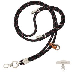 Ремінець Leeu Design Crossbody - Black / Red