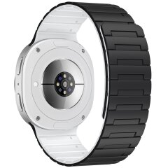 Ремешок Reframe Magnetic Band для Samsung Galaxy Watch 8 (40/44mm) / 8 Classic - Black / White