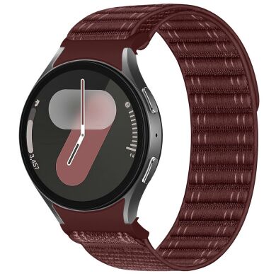 Ремешок Reframe Sprint для Samsung Galaxy Watch 4 / 4 Classic / 5 / 5 Pro / 6 / 6 Classic / 7 / FE - Wine Red