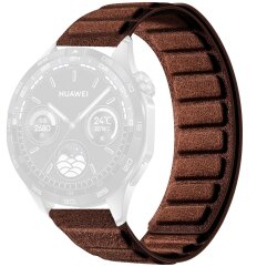 Ремінець Reframe Suede Leather для годинників з шириною кріплення 22мм - Dark Coffee