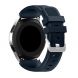 Ремешок UniCase Twill Texture для Samsung Galaxy Watch 46mm / Watch 3 45mm / Gear S3 - Dark Blue. Фото 5 из 6