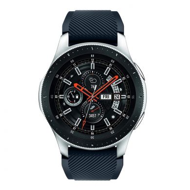 Ремешок UniCase Twill Texture для Samsung Galaxy Watch 46mm / Watch 3 45mm / Gear S3 - Dark Blue