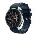 Ремешок UniCase Twill Texture для Samsung Galaxy Watch 46mm / Watch 3 45mm / Gear S3 - Dark Blue. Фото 1 из 6
