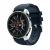 Ремешок UniCase Twill Texture для Samsung Galaxy Watch 46mm / Watch 3 45mm / Gear S3 - Dark Blue