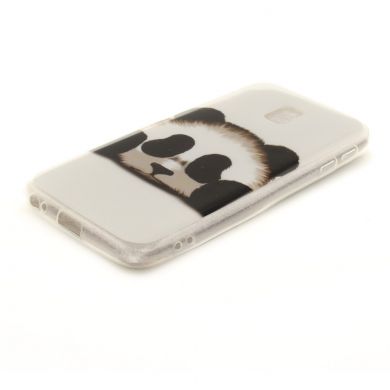 Силіконовий (TPU) чохол Deexe Life Style для Samsung Galaxy J3 2017 (J330), Panda Pattern