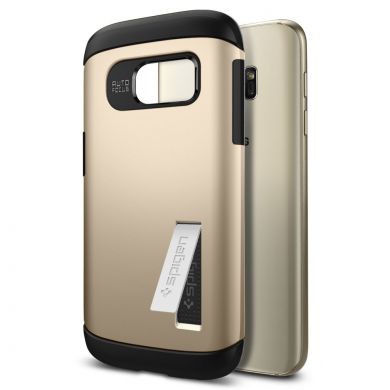 Защитная накладка Spigen SGP Slim Armor для Samsung Galaxy S7 (G930) - Champagne Gold