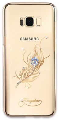 Пластиковый чехол KINGXBAR Diamond Series для Samsung Galaxy S8 (G950) - Feather Pattern