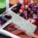 Силіконовий (TPU) чохол Deexe Liquid Glitter для Samsung Galaxy A22 (A225) / M22 (M225) - Silver Hearts