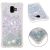 Силіконовий (TPU) чохол Deexe Liquid Glitter для Samsung Galaxy J6+ (J610), Silver