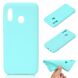 Силіконовий (TPU) чохол Deexe Matte Case для Samsung Galaxy A20e (A202) - Baby Blue