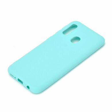 Силіконовий (TPU) чохол Deexe Matte Case для Samsung Galaxy A20e (A202) - Baby Blue