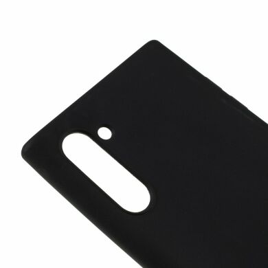Силіконовий (TPU) чохол Deexe Matte Case для Samsung Galaxy Note 10 (N970) - Black