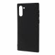 Силіконовий (TPU) чохол Deexe Matte Case для Samsung Galaxy Note 10 (N970) - Black