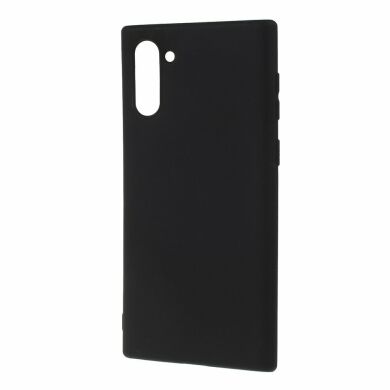 Силіконовий (TPU) чохол Deexe Matte Case для Samsung Galaxy Note 10 (N970) - Black