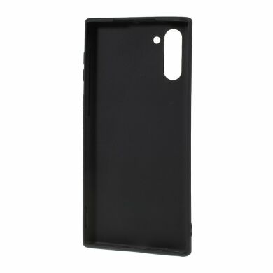 Силіконовий (TPU) чохол Deexe Matte Case для Samsung Galaxy Note 10 (N970) - Black
