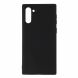 Силіконовий (TPU) чохол Deexe Matte Case для Samsung Galaxy Note 10 (N970) - Black