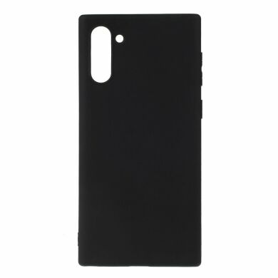 Силіконовий (TPU) чохол Deexe Matte Case для Samsung Galaxy Note 10 (N970) - Black