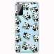 Силіконовий (TPU) чохол Deexe Pretty Glossy для Samsung Galaxy A41 (A415) - Cute Panda