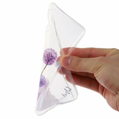 Силіконовий (TPU) чохол Deexe Pretty Glossy для Samsung Galaxy A50 (A505) - Dandelion