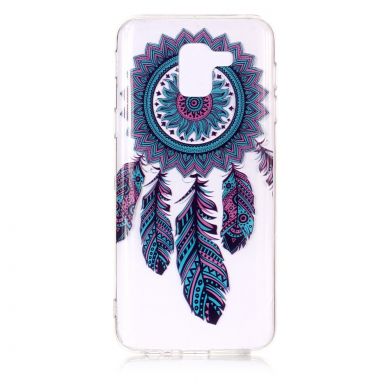 Силиконовый (TPU) чехол Deexe Pretty Glossy для Samsung Galaxy J6 2018 (J600) - Dream Catcher