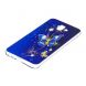 Силиконовый (TPU) чехол Deexe Pretty Glossy для Samsung Galaxy J6+ (J610) - Blue Butterfly. Фото 3 из 7