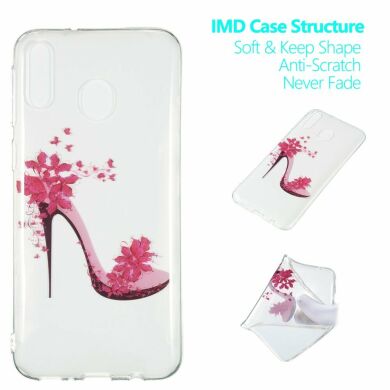 Силіконовий (TPU) чохол Deexe Pretty Glossy для Samsung Galaxy M20 (M205) - eel Shoe