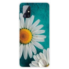 Силиконовый (TPU) чехол Deexe Pretty Glossy для Samsung Galaxy M51 (M515) - Chrysanthemum