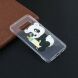 Силіконовий (TPU) чохол Deexe Pretty Glossy для Samsung Galaxy S10e (G970), Panda Holding a Bottle