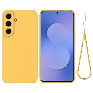 Силіконовий (TPU) чохол Deexe Silicone Case для Samsung Galaxy S26 FE - Yellow