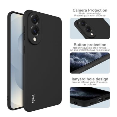 Силиконовый (TPU) чехол IMAK UC-3 Series для Samsung Galaxy S25 Edge (S937) - Black