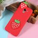Силиконовый (TPU) чехол UniCase 3D Pattern для Samsung Galaxy J6 2018 (J600) - Strawberry Pattern. Фото 1 из 4