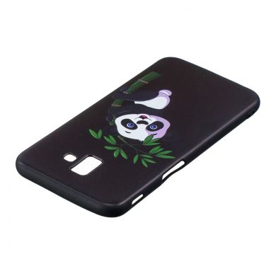 Силіконовий (TPU) чохол UniCase Color Style для Samsung Galaxy J6+ (J610) - Panda Embossment Patterned TPU