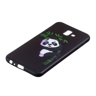 Силіконовий (TPU) чохол UniCase Color Style для Samsung Galaxy J6+ (J610) - Panda Embossment Patterned TPU