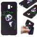 Силіконовий (TPU) чохол UniCase Color Style для Samsung Galaxy J6+ (J610) - Panda Embossment Patterned TPU