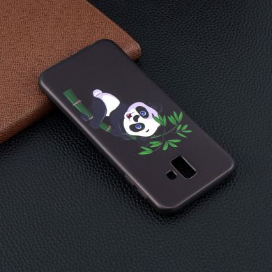 Силіконовий (TPU) чохол UniCase Color Style для Samsung Galaxy J6+ (J610) - Panda Embossment Patterned TPU