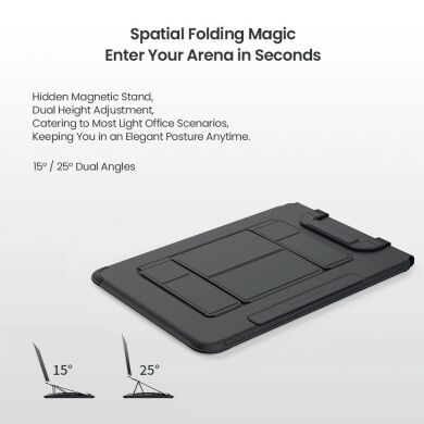 Універсальна сумка NILLKIN Versatile Pro Laptop Sleeve для планшетів і ноутбуків діагоналлю до 16 дюймів - Grey